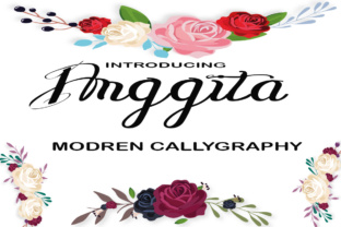 Anggita Font: A Handwritten Script for Organic Branding