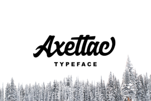 Axettac Font: Bold Script for Handmade Labels