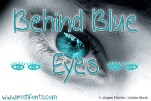 Behind Blue Eyes Font Review for Web Design