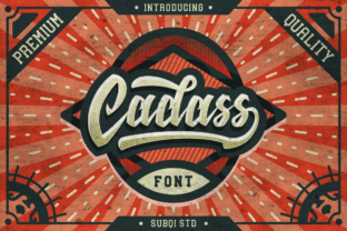 Cadass Font: Elevating Campaign Visuals with Vintage Charm