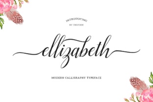 Ellizabeth Font: Elegant Handwritten Type for Editorial Design