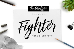 Fighter Font: A Handwritten Script for Branding