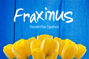 Fraxinus: A Modern Handwritten Font for Web Design