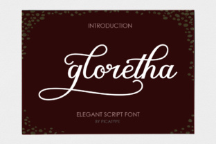 Gloretha Font Review: Modern Script for Campaigns