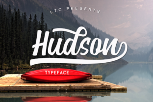 Hudson Font: Natural Hand-Drawn Type for Makers