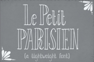 Le Petit Parisien Light Font for Web Design