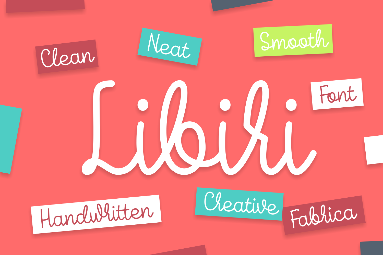Libiri Font: Playful Script Typography for Small Business Branding