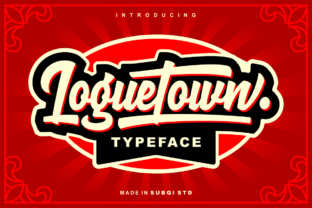 Loguetown Font: Bold Script for Digital Branding