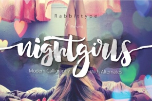 Nightgirls Font: Elevating Small Business Branding