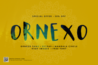 Ornexo: A Playful Handwritten Font for Creative Makers