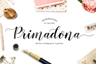 Primadona Font: Elevating Small Business Branding