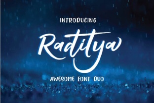 Raditya Font: Elevating Small Business Branding