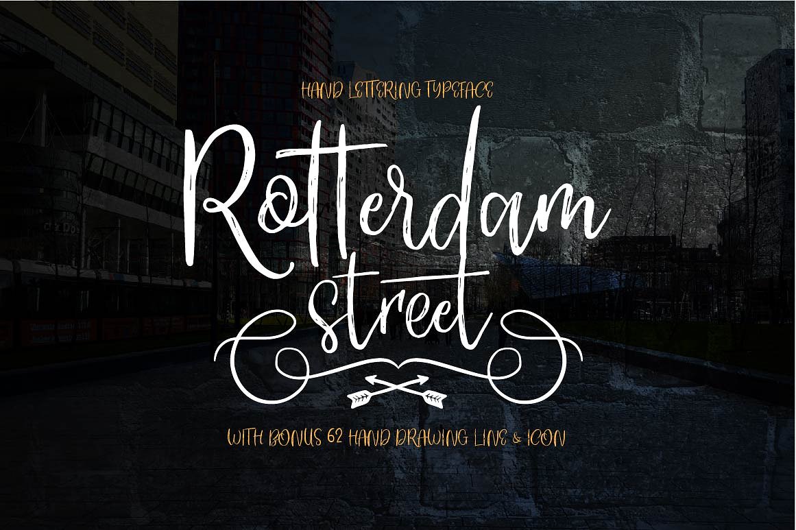 Rotterdam Street Font: Authentic Handwritten Style for Digital Campaigns