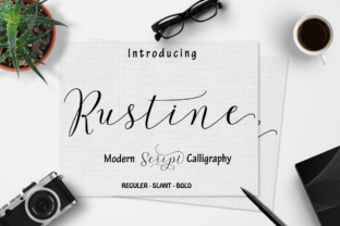 Rustine: A Modern Handwritten Font for Creative Campaigns