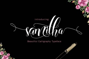 Samitha Font: A Modern Script for Small Business Branding