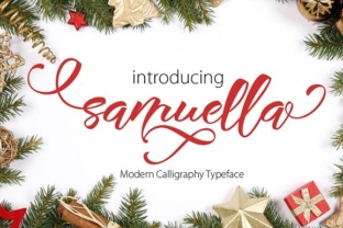 Samuella Font Review: Modern Calligraphy for Brand Identity