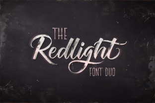 The Redlight Font: Elevating Handmade Labels & Designs