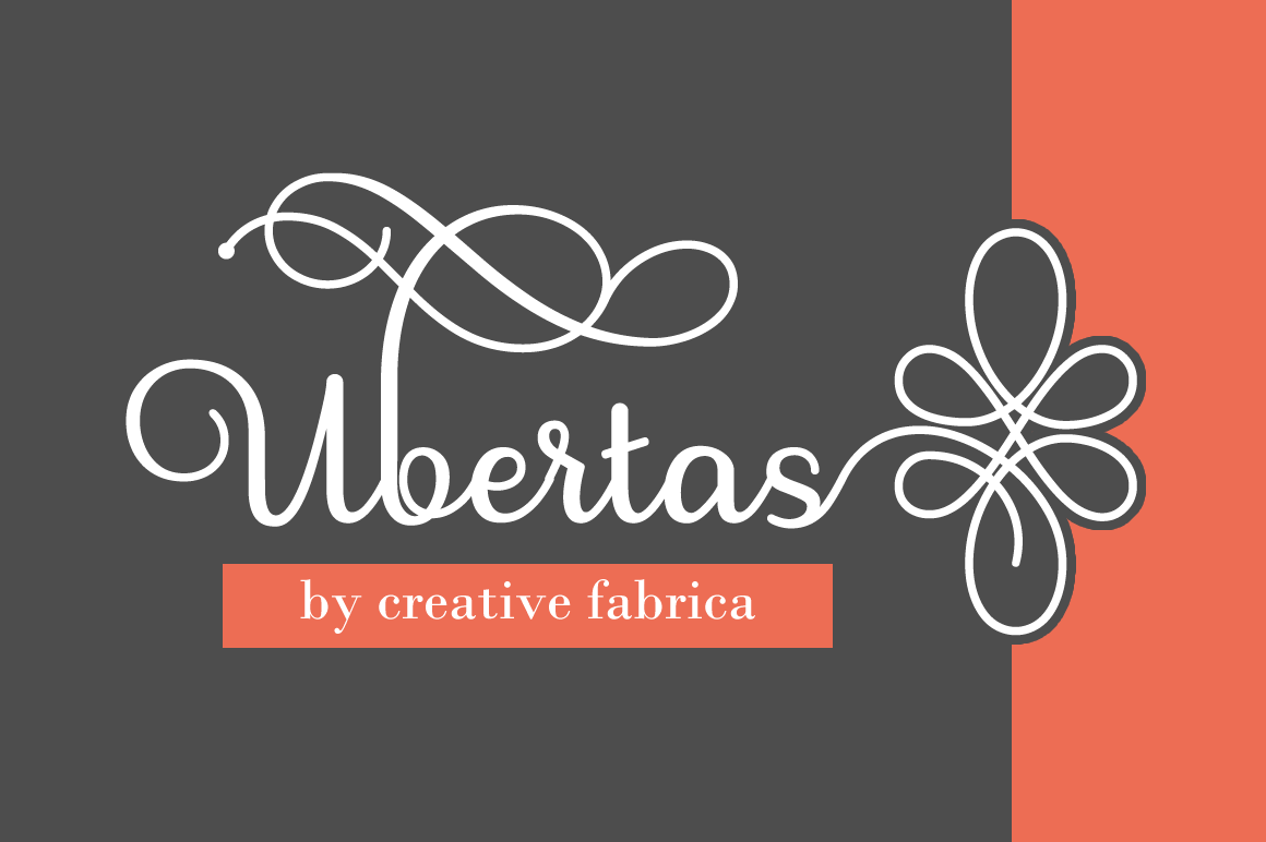 Ubertas Font: Versatile Script Typography for Web Design