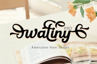 Wattiny Pro Font: Smooth Script for Makers