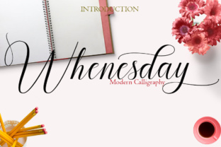 Whenesday: Elevate Your Brand with This Elegant Script Font